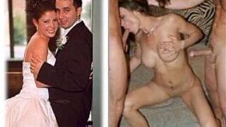 Настоящие невесты сосут! - порно видео